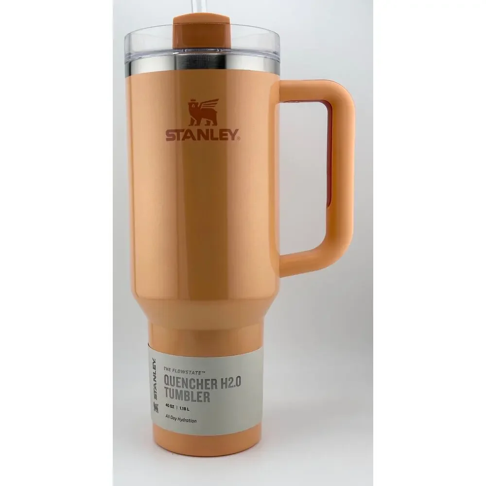 Stanley Quencher H2.0 FlowState Tumbler BELLINI SHIMMER